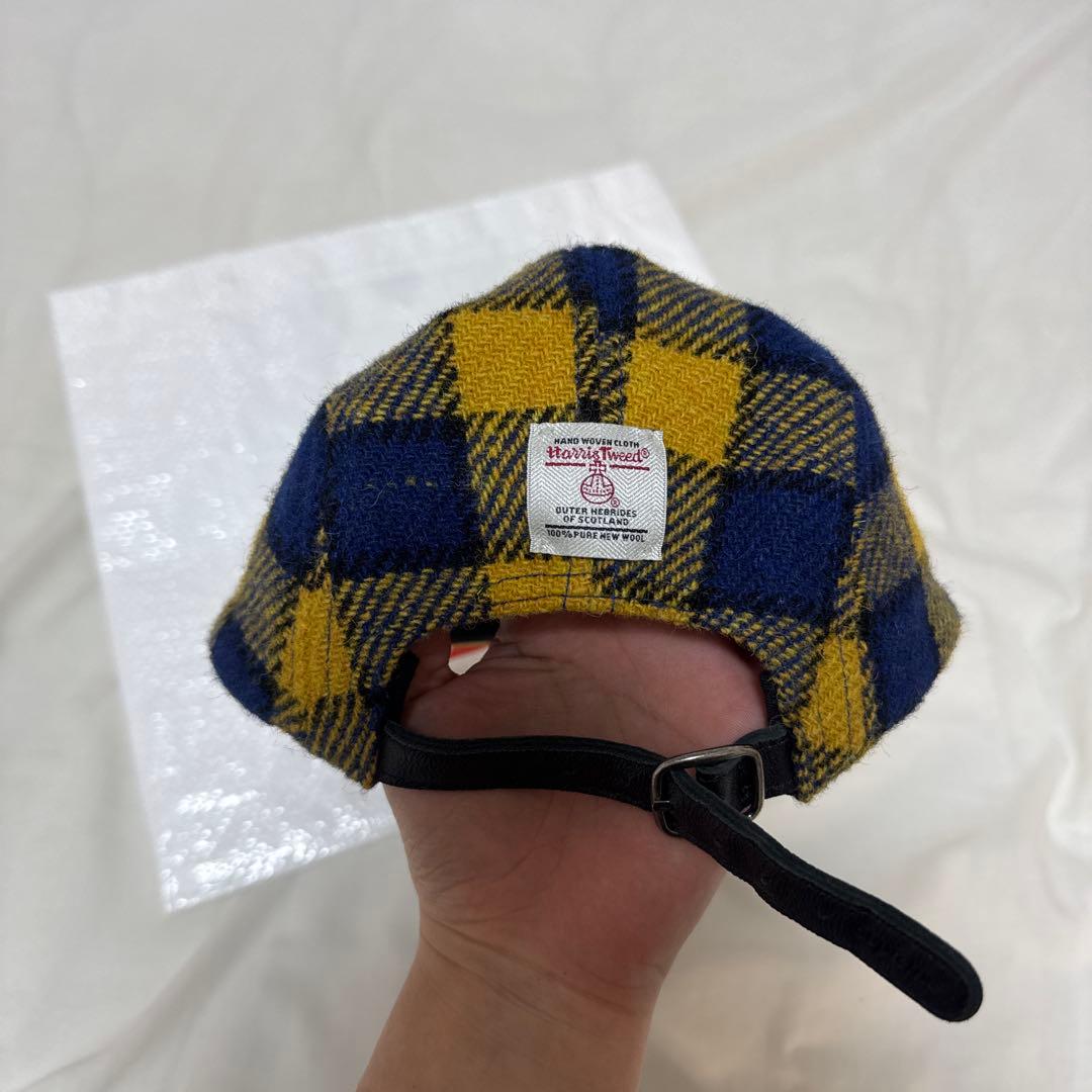 Supreme【25SS】Harris Tweed Wool Camp Cap