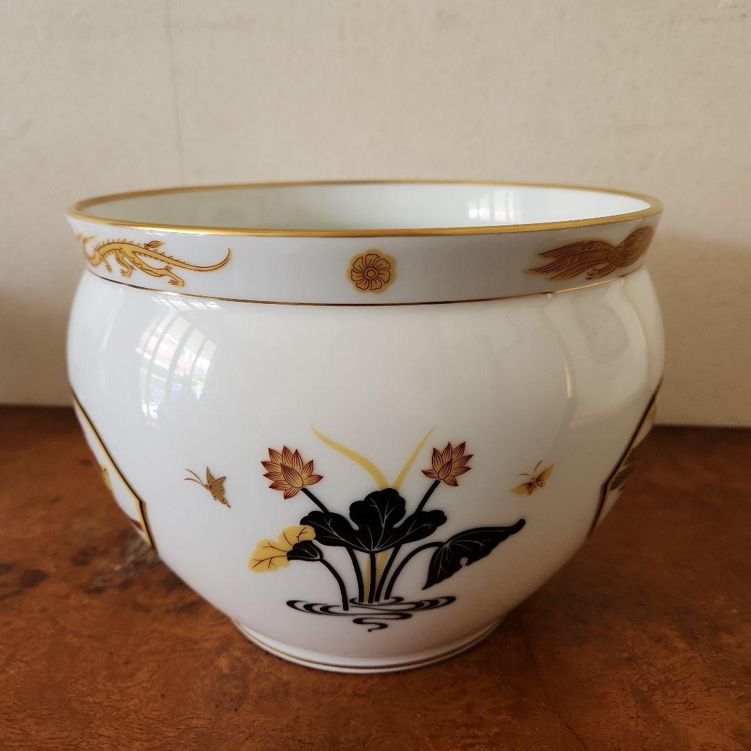 美品　大倉陶園 飾鉢　「玄武」 フランクリンポーセン