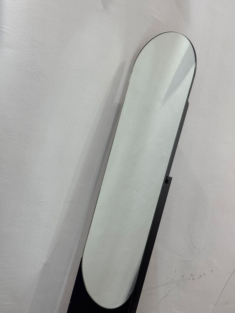 80's SHISEIDO スタンドミラー 姿見 スペースエイジ ポストモダン