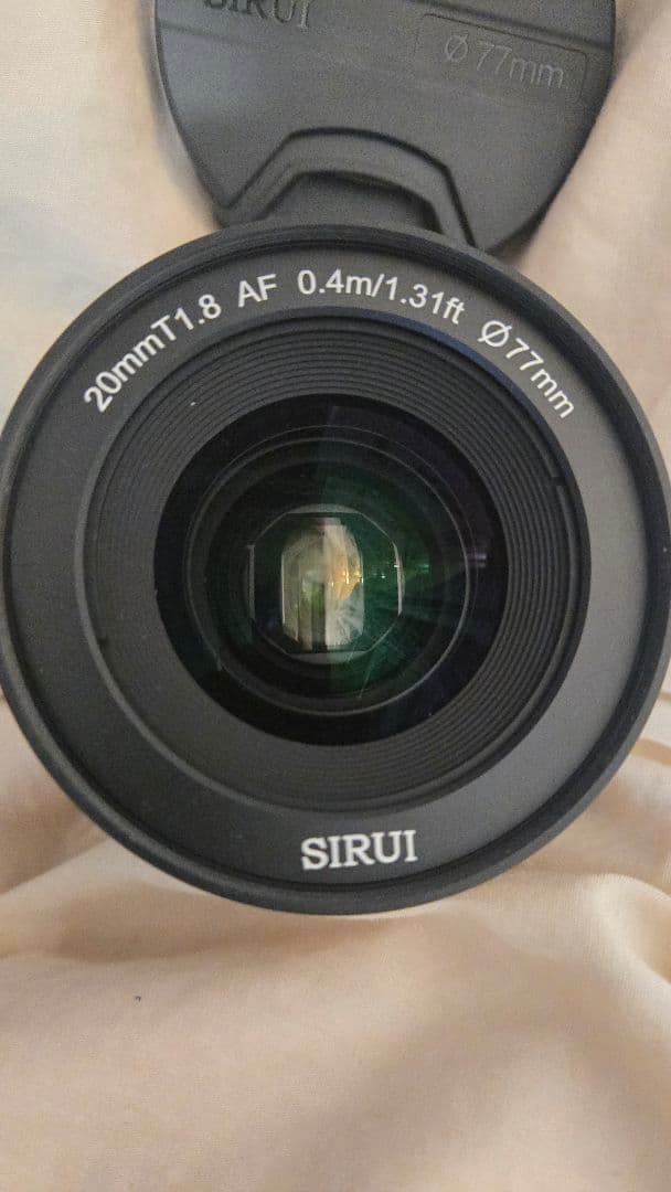 SIRUI 20mm T1.8 1.33X S35 AF アナモルフィック
