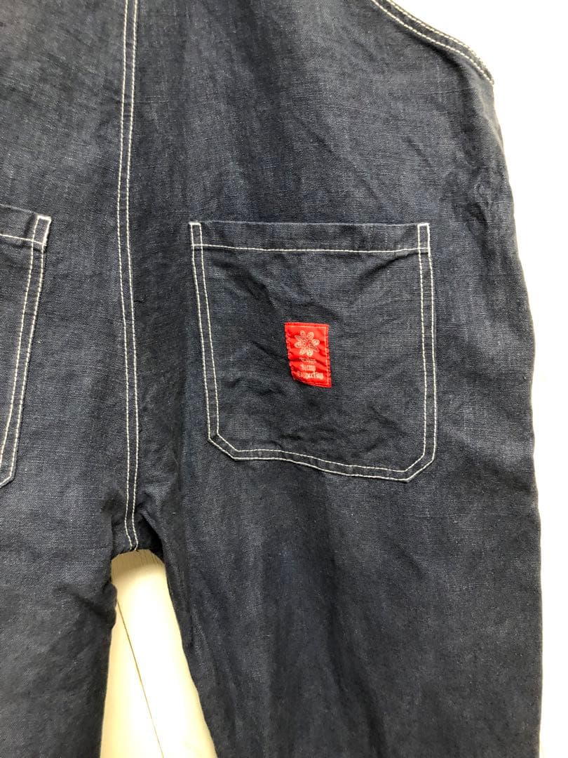 TOKYOHEMPCONNECTION HEMPオーバーオール ネイビー L