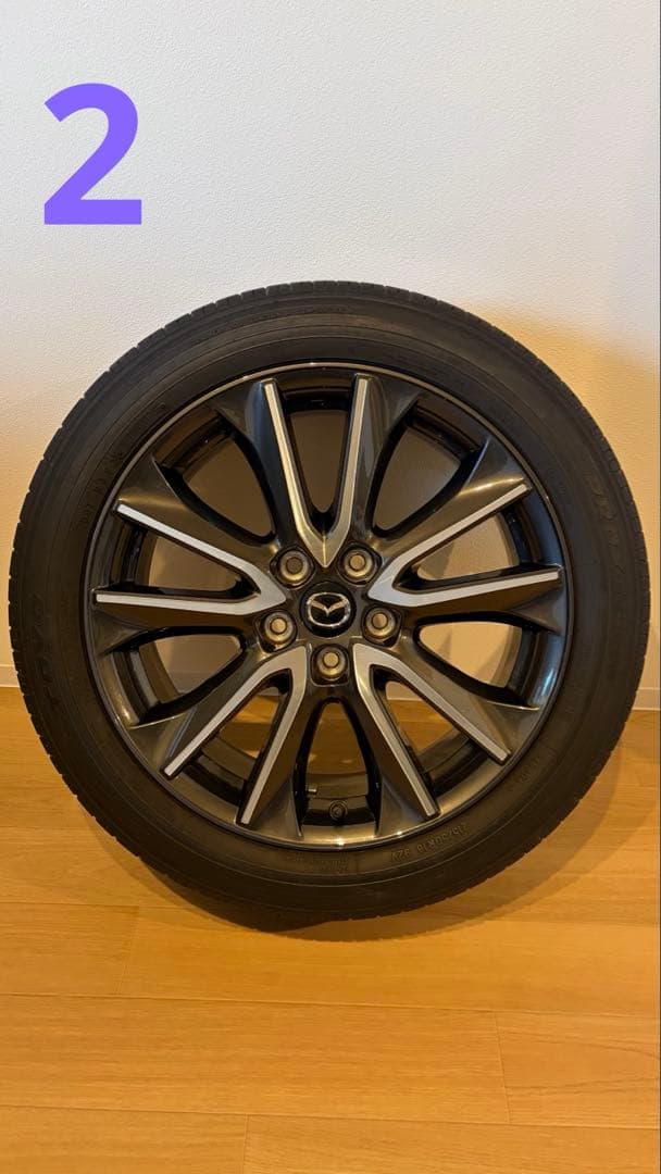 MAZDA CX-3 純正タイヤホイールセット 215/50r18