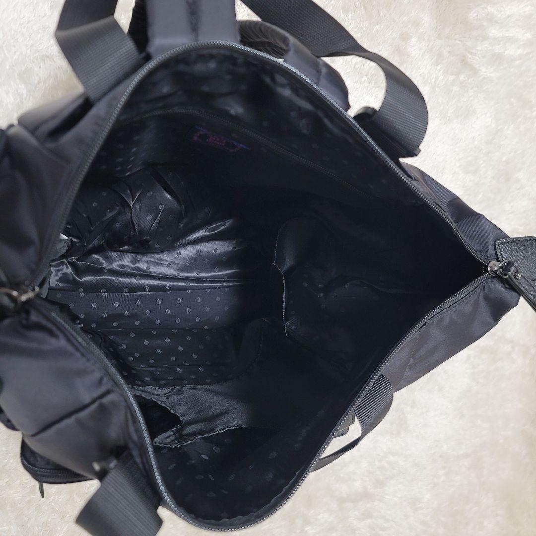 極美品✨ANNA SUI mini　3way　ペアレンツバッグ マザーズ　蝶