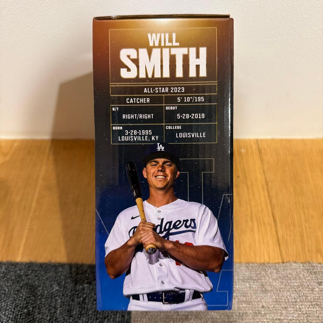 ドジャース ウィル・スミス ボビングヘッド　ボブルヘッド　球場配布　非売品