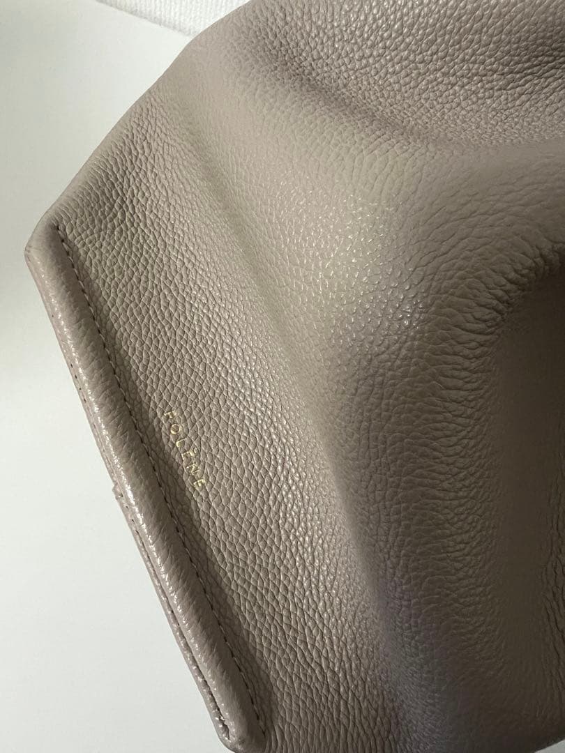 POLÈNE ショルダーバッグ グレー 保存袋付き