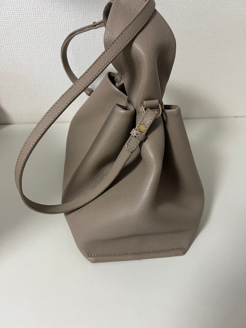 POLÈNE ショルダーバッグ グレー 保存袋付き