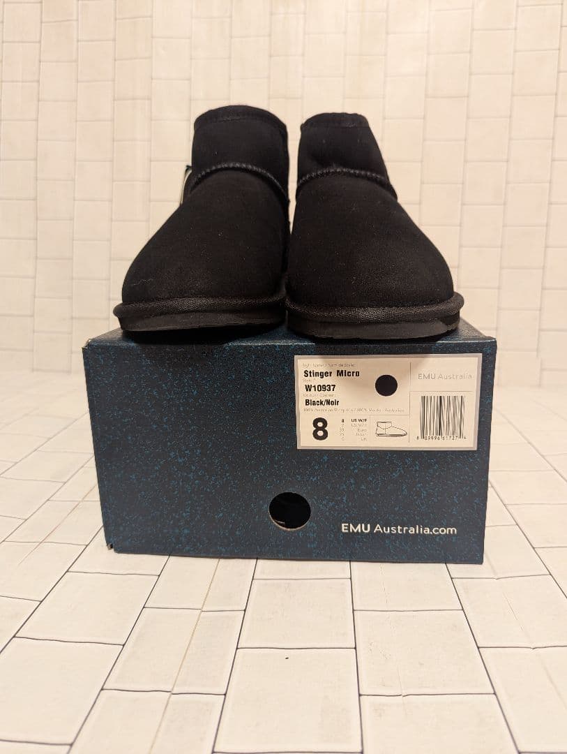 EMU Australia 厶―トンブ―ツ　ブラック　25cm