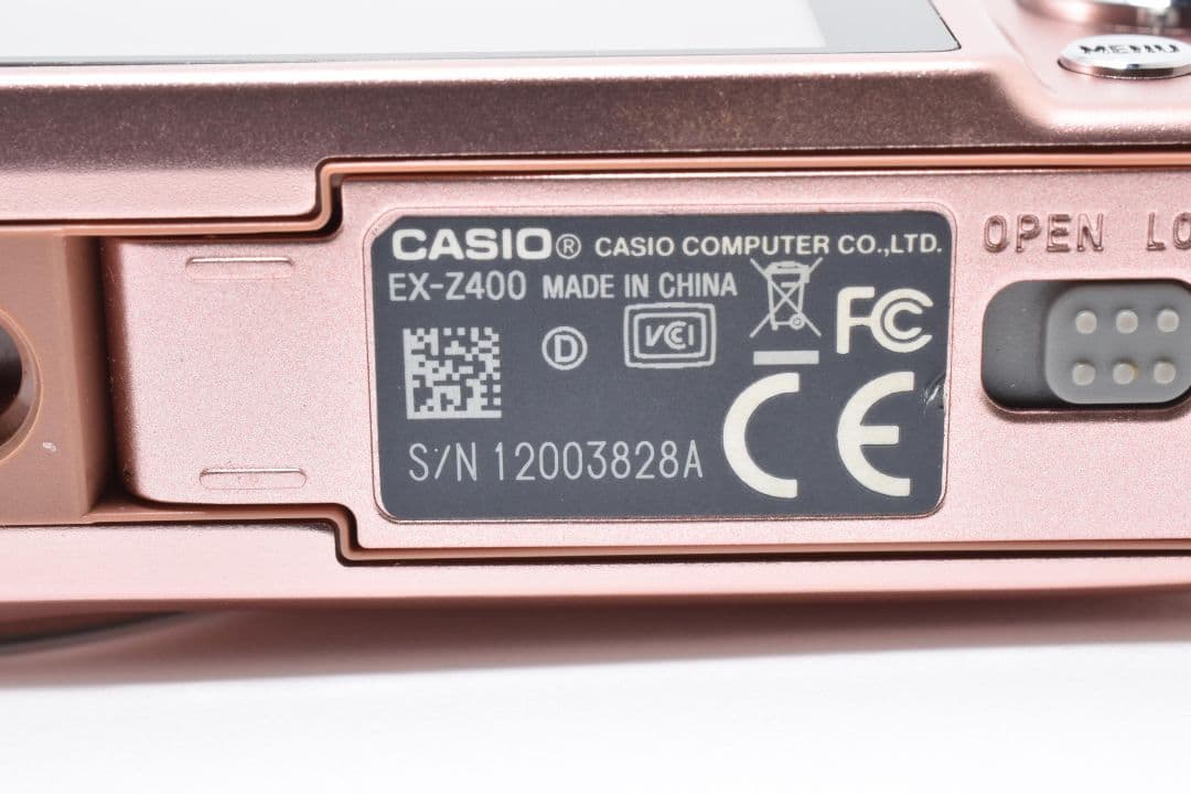 極美品CASIO EXILIM EX-Z400 デジタルカメラ　動作確認済