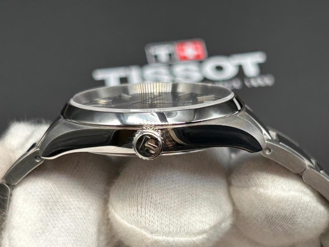 【極美品】TISSOT PR100 34mm ブルー文字盤 ボーイズ/レディース