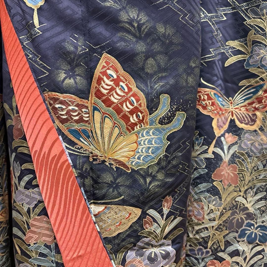花と蝶シックな華やかMODE-Style♡振袖フルセット　成人式前撮り