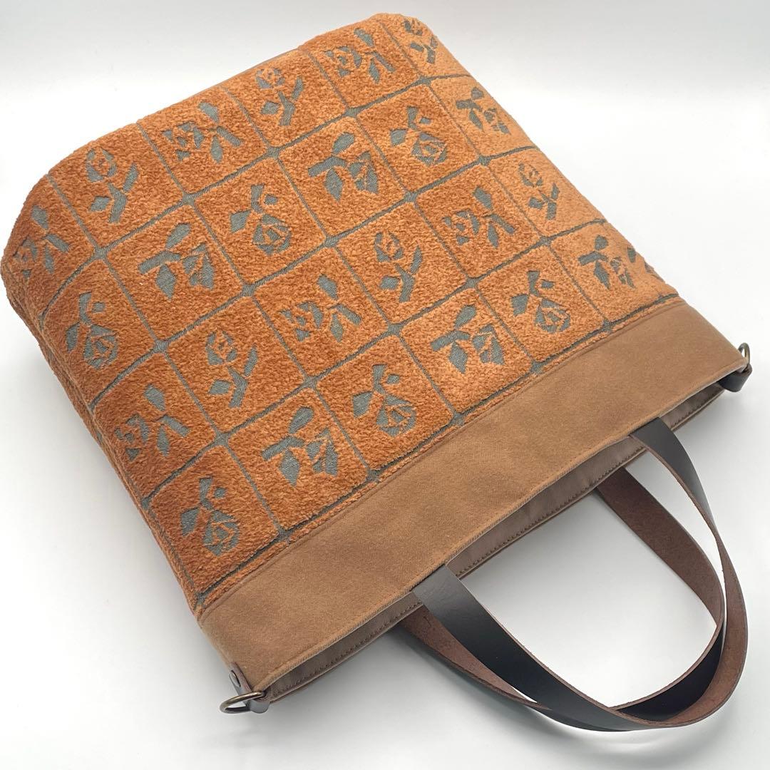 ㉝ミナペルホネン*Luluトートバッグ ハンドメイド