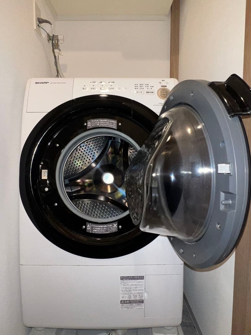 【送料・設置費込み】SHARP ドラム式洗濯乾燥機 ES-S7E