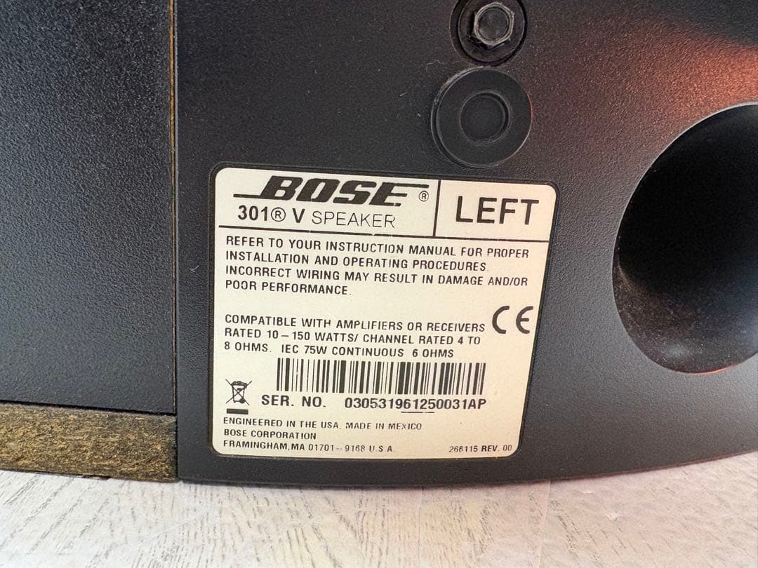 BOSE 301V スピーカー ペア