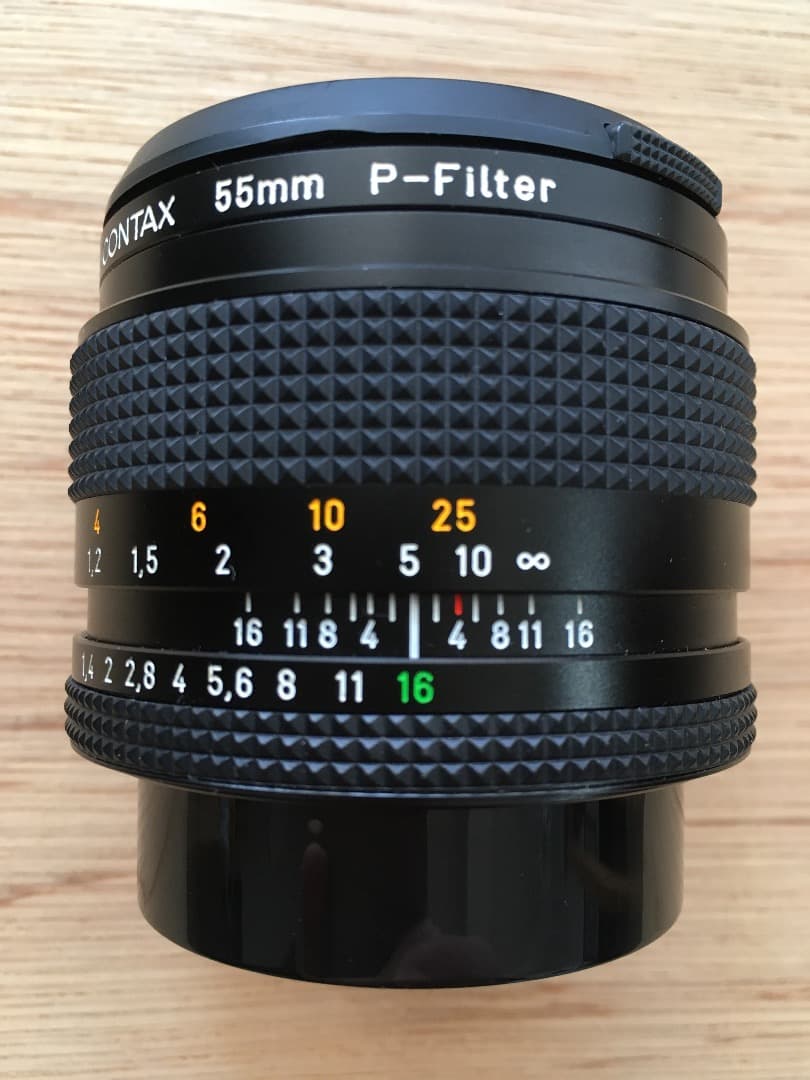 フィルムカメラ YASHICA FX-3 CONTAX Planar T* f/1.4 50mm