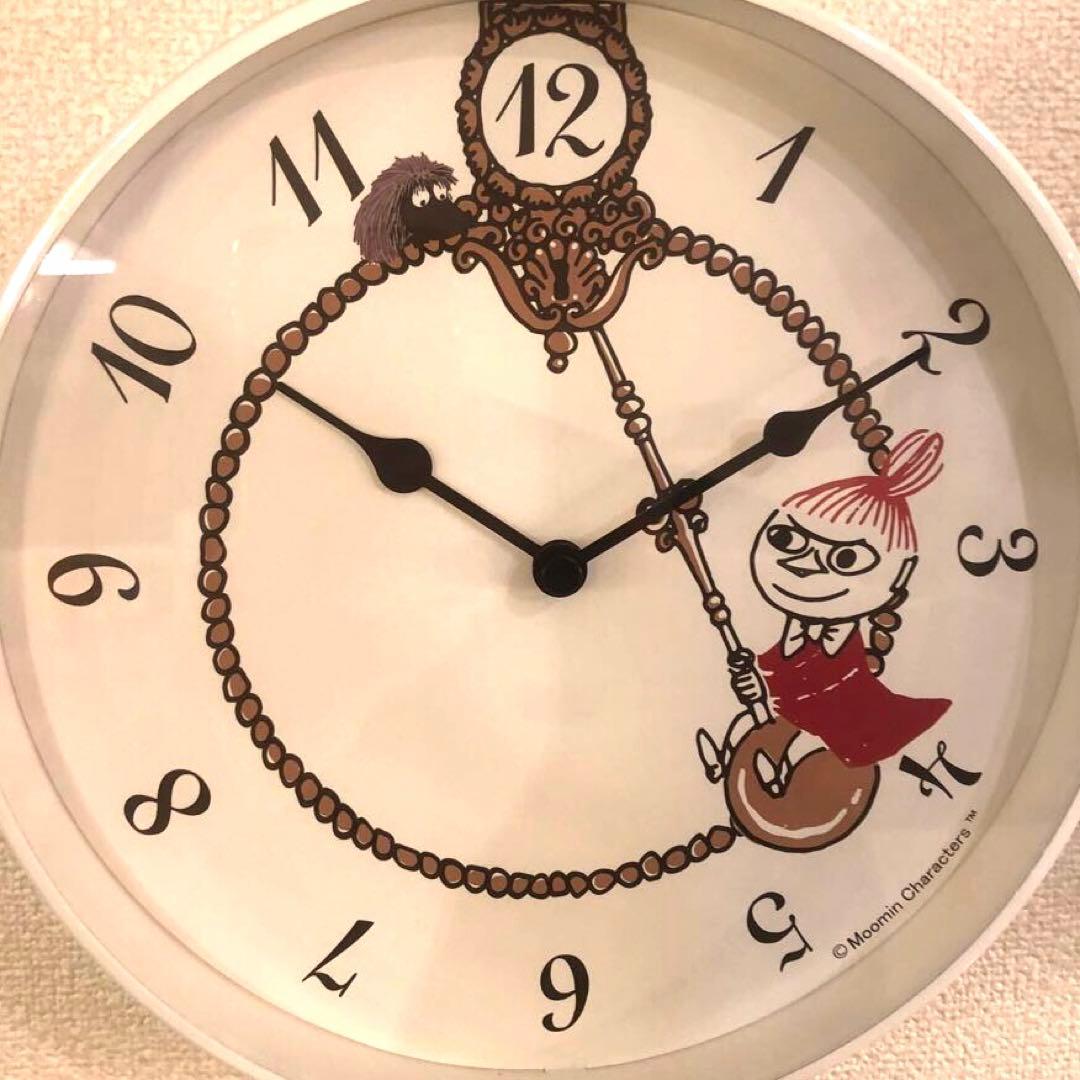 MOOMIN ムーミン　ウォールクロック　壁掛け時計　リトルミイ
