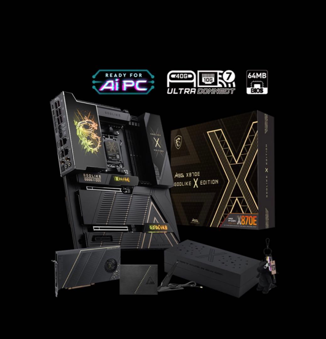 新品未開封MSI X870E GODLIKE X EDITION 10周年モデル