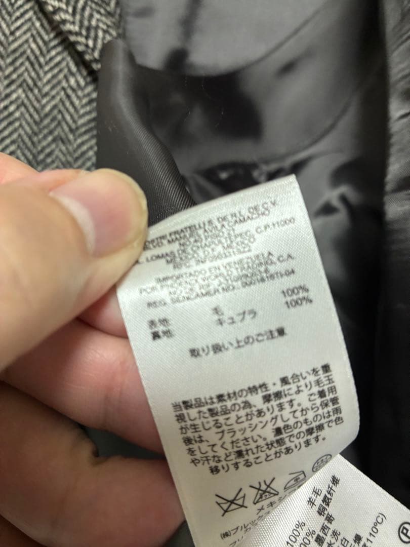 Brooks Brothers 346 ヘリンボーンウール ジレ ベスト 40R