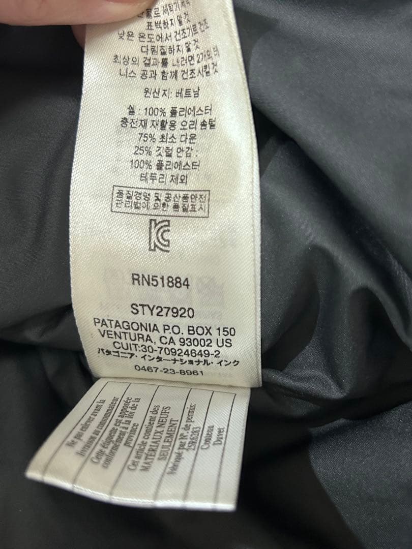 Patagonia ジャクソングレイシャー ダウンジャケット L