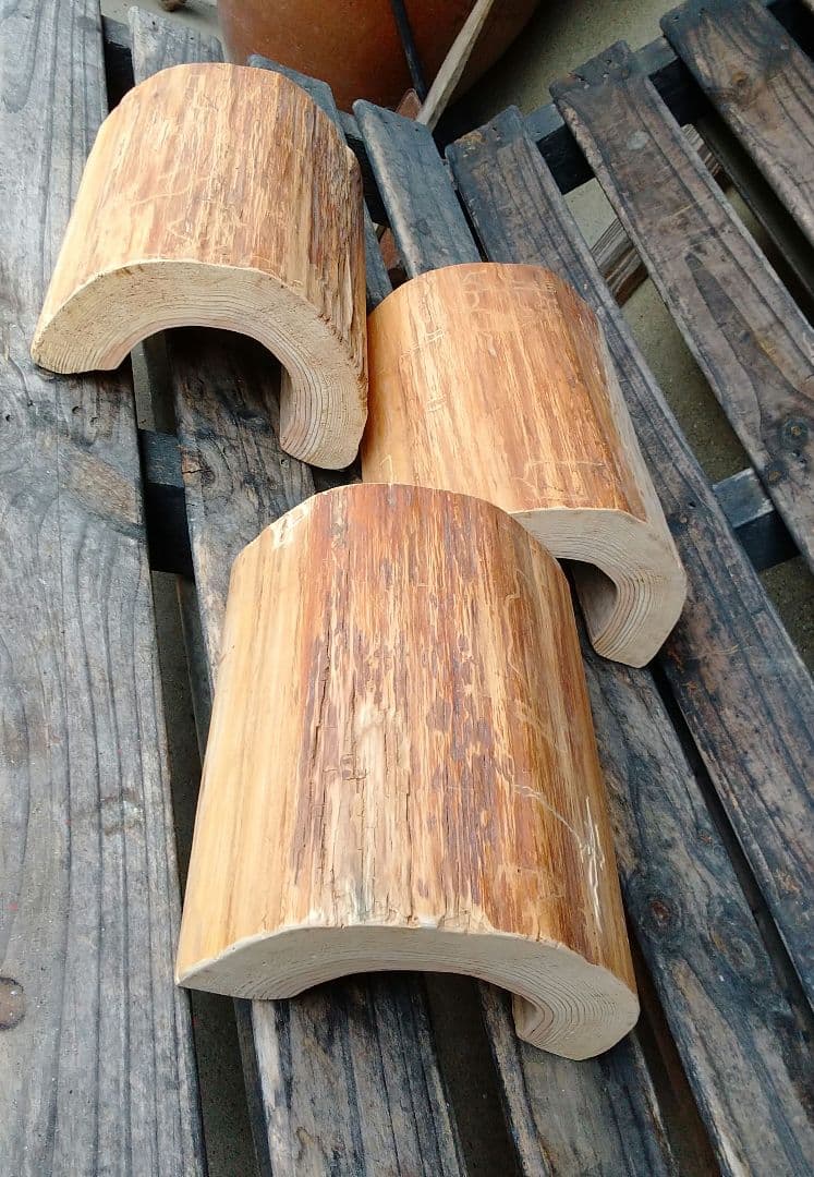 YUME 天然杉 トンネル 丸太 ロング