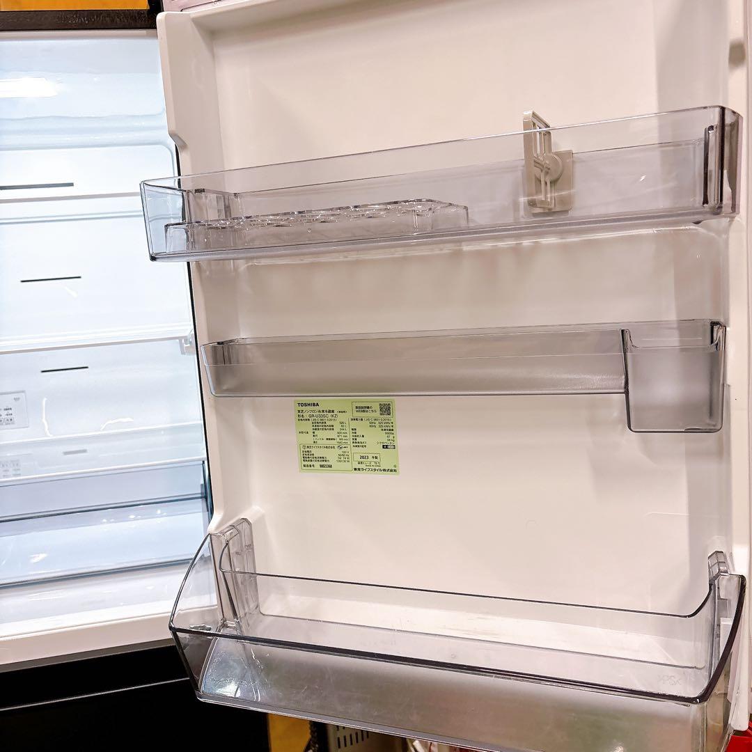 ★送料設置費込み★2023年製 東芝VEGETA 326L３ドア冷蔵庫