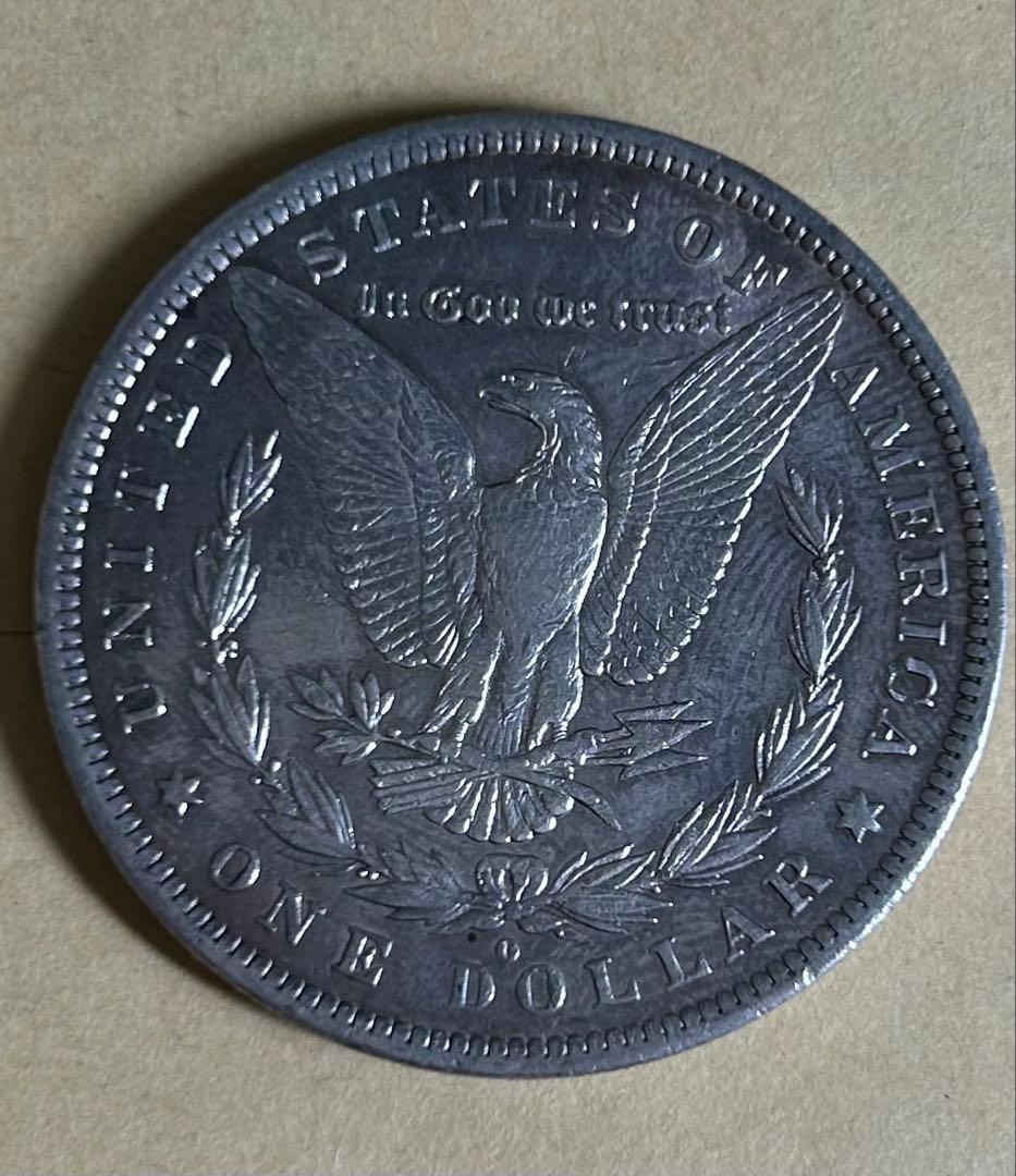 モルガンダラー 希少年号 1883年 ミントマークo 1ドル銀貨 本物保証