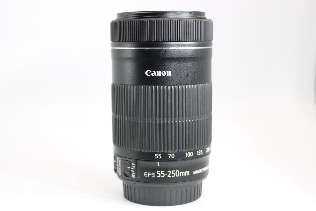 【Canon EF-S 55-250mm F4-5.6 IS STM】　保証◎