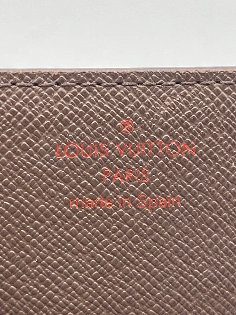 ルイヴィトン ブラウン 名刺入れ ダミエ