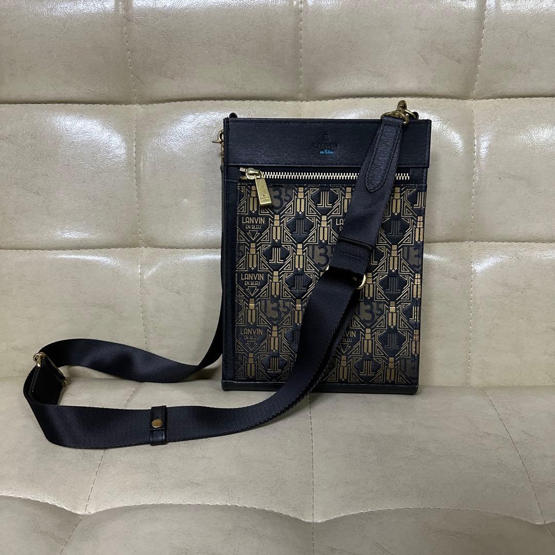 ランバンオンブルー アールデコミニショルダーバッグ 135周年記念バッグ