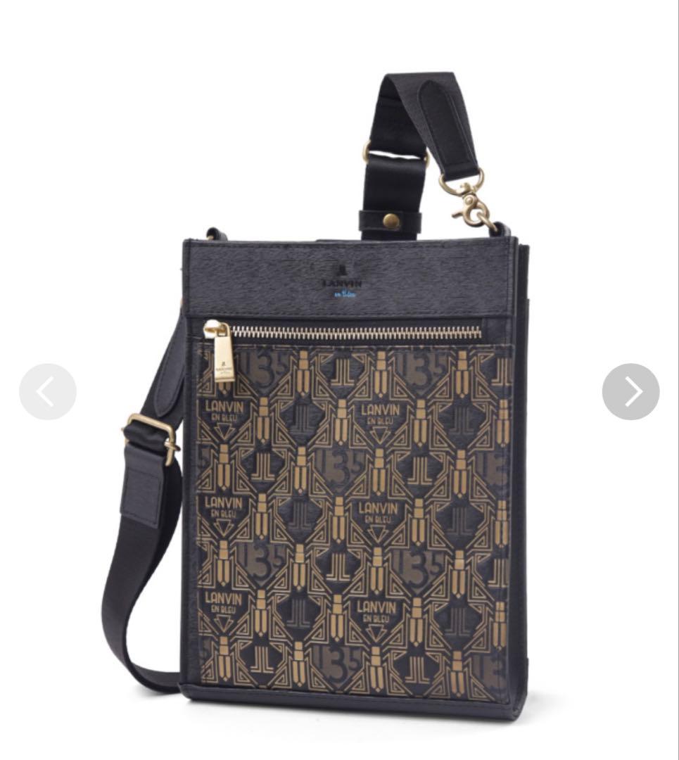 ランバンオンブルー アールデコミニショルダーバッグ 135周年記念バッグ