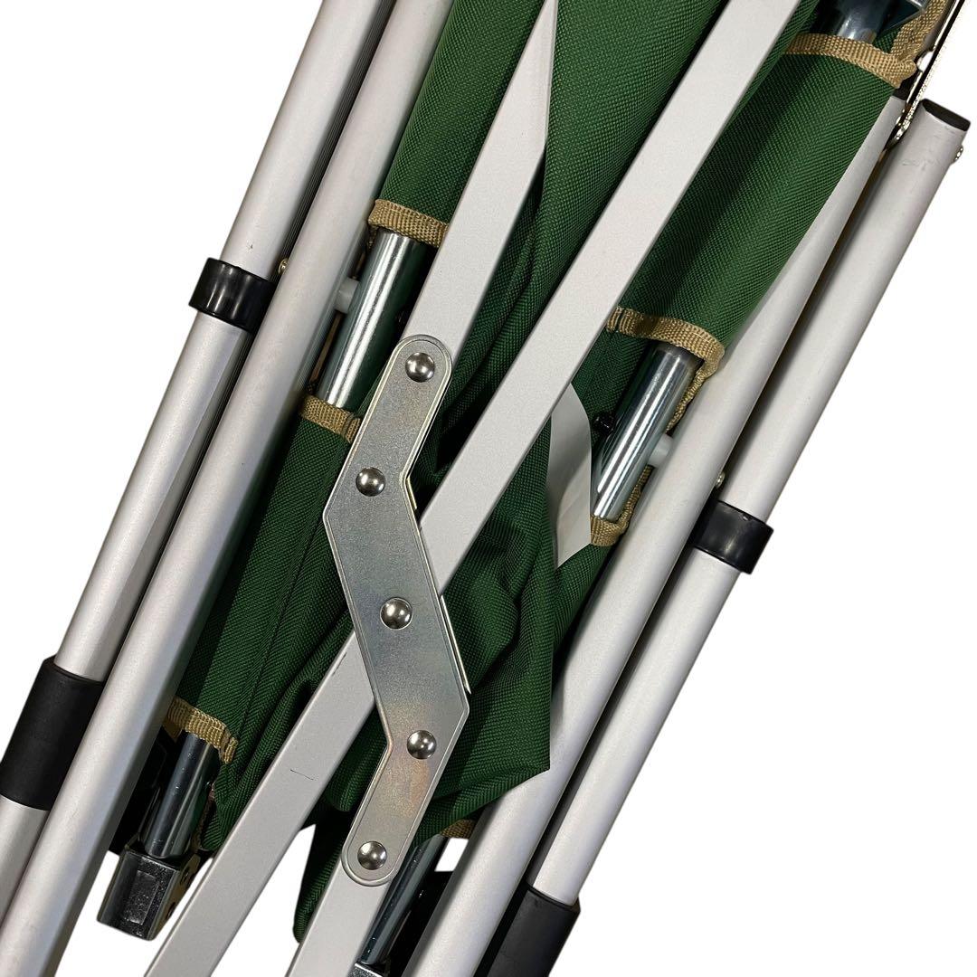 未使用✨コールマン 3段階リクライニング式ハイバッグチェア アウトドア グリーン