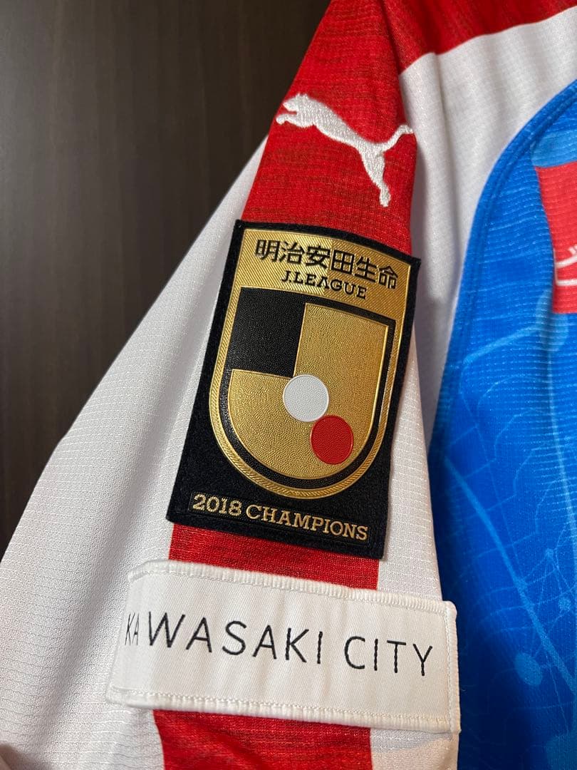 貴重 中古 川崎フロンターレ 2019リミテッドユニフォーム 田中碧 L サイズ