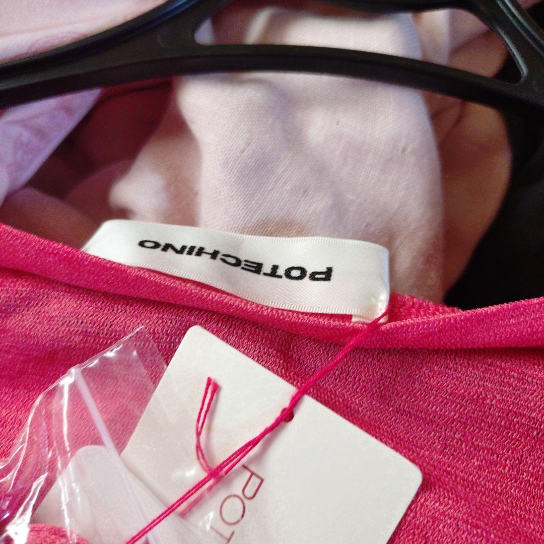 【新品】【3】POTECHINO♡さえら 薔薇 ワンピース レディース