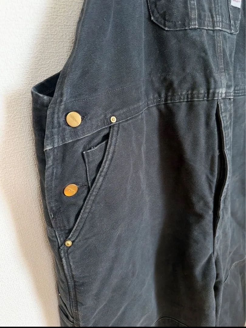 Carhartt オーバーオール　つなぎ　オールインワン3L カーハート　黒