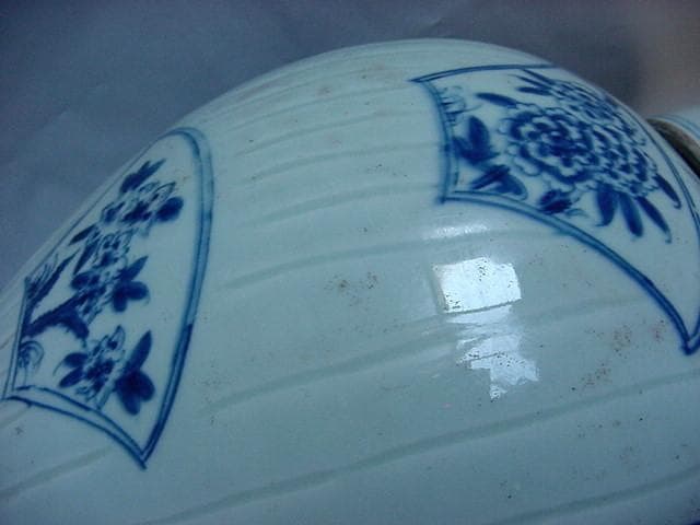 骨董★中国　陶器　巨大　蓋付　宮廷貢品壷★処分大幅再値下げ！