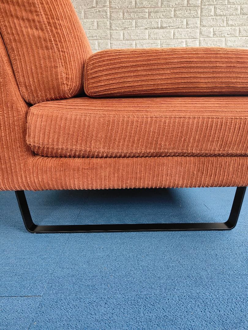 廃盤品 unico ウニコGRIFU グリフ 2人掛け ソファ アームレス