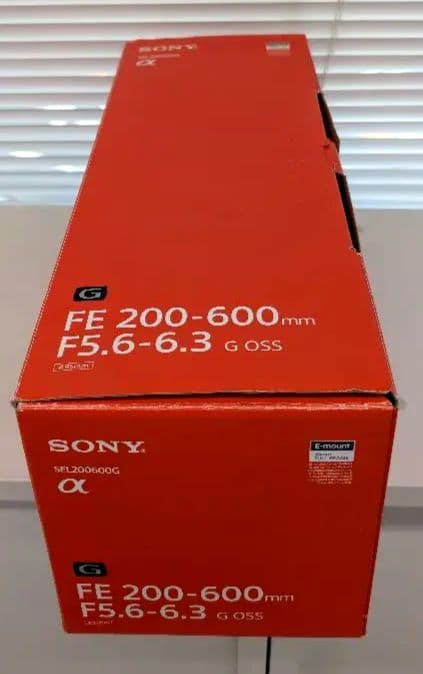 SONY Gレンズ SEL200600G 望遠ズームレンズ