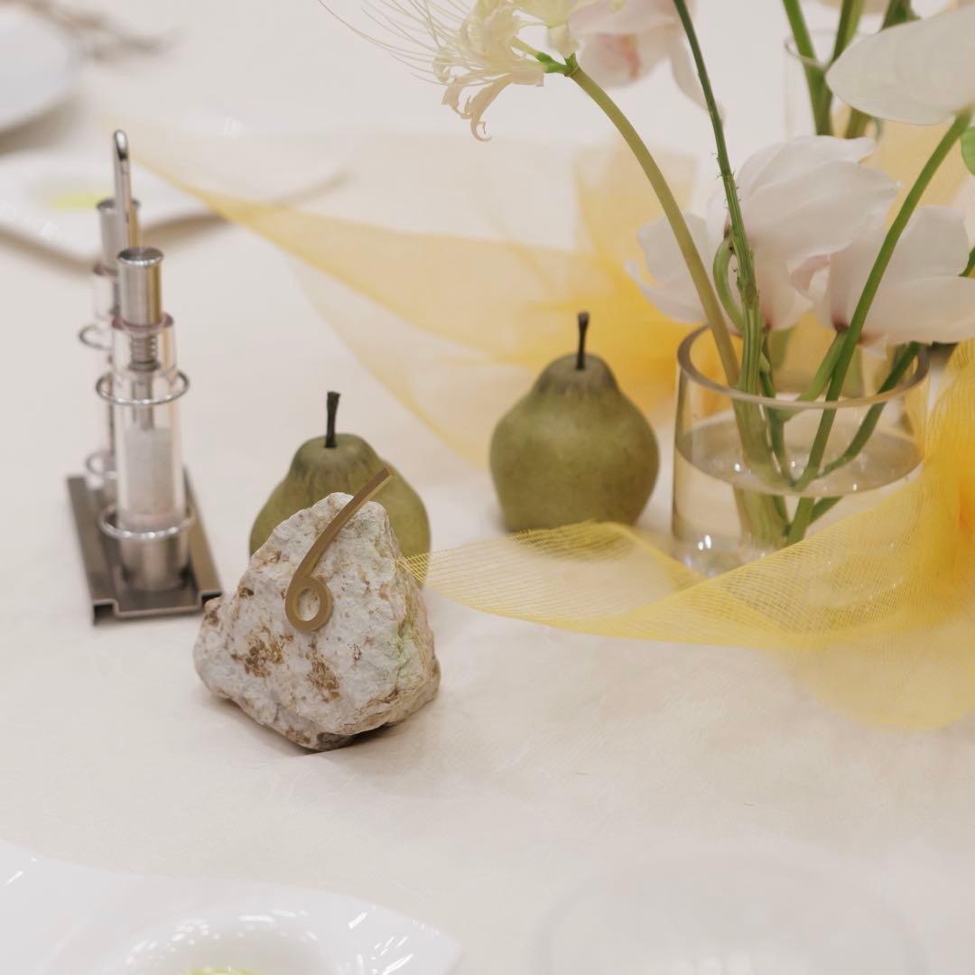 大理石風 テーブルナンバー 9個セット