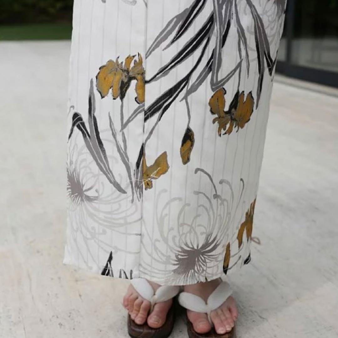 【最終値下げ❕】【utatane×Acka.】浴衣セット 菖蒲と糸菊