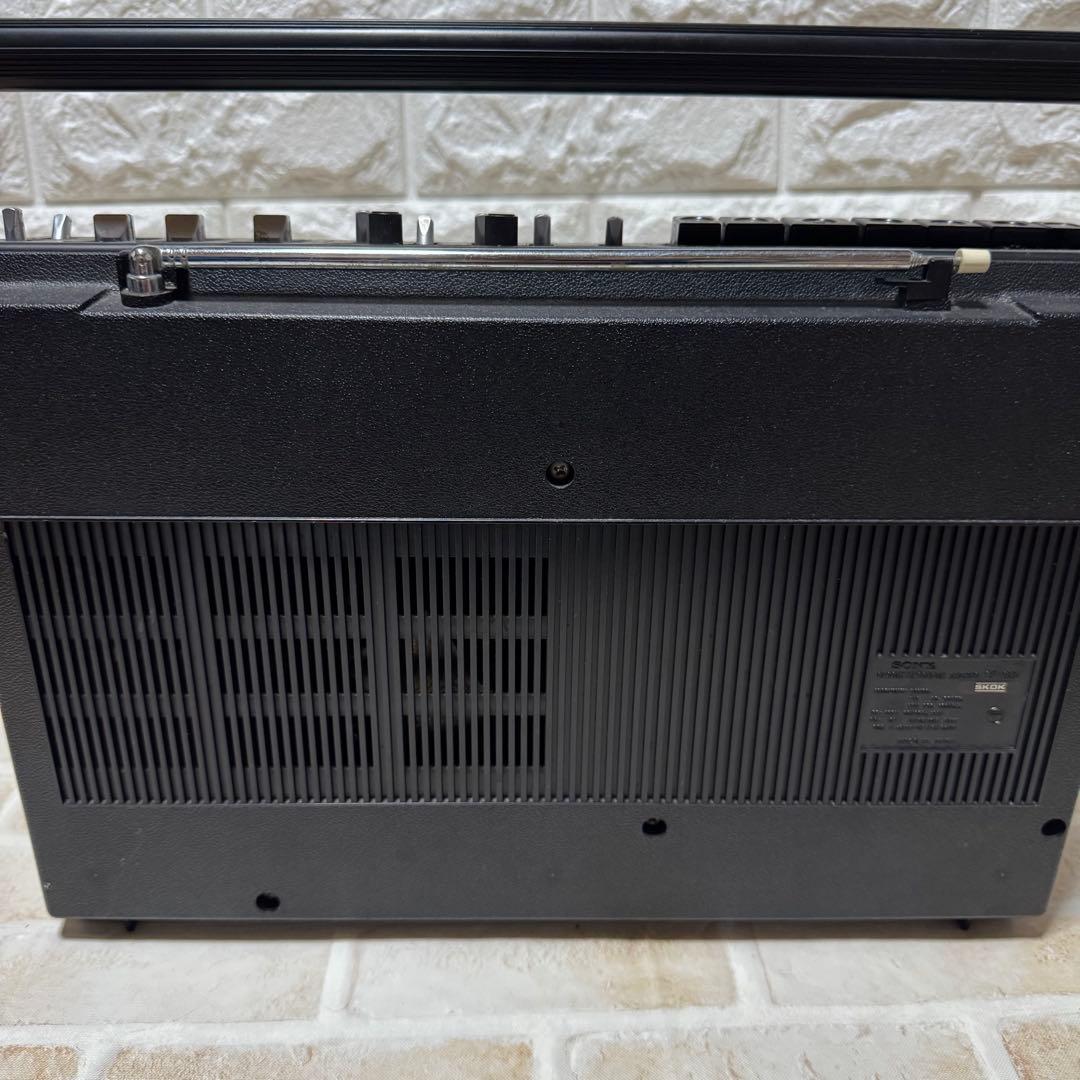 【動作品】SONY CF-1980 ラジカセ カセットデッキ