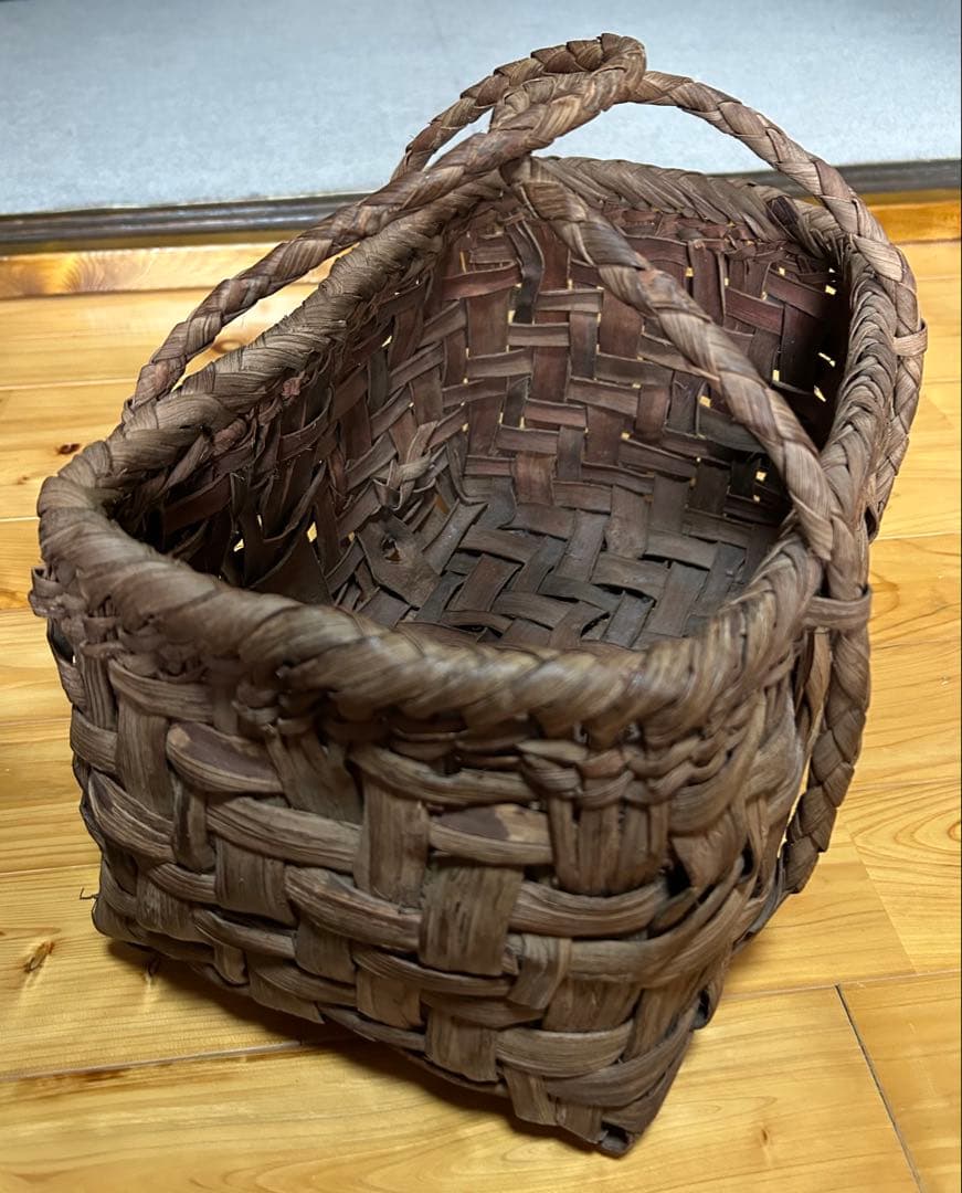 t*o様 国産 筒井幸彦さんの山葡萄かごバッグ