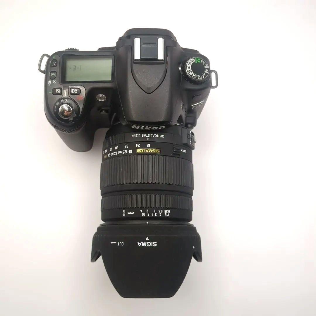 フ*ウ様 Nikon D80 シグマ18-125mmレンズ付き 動作確認済 CC