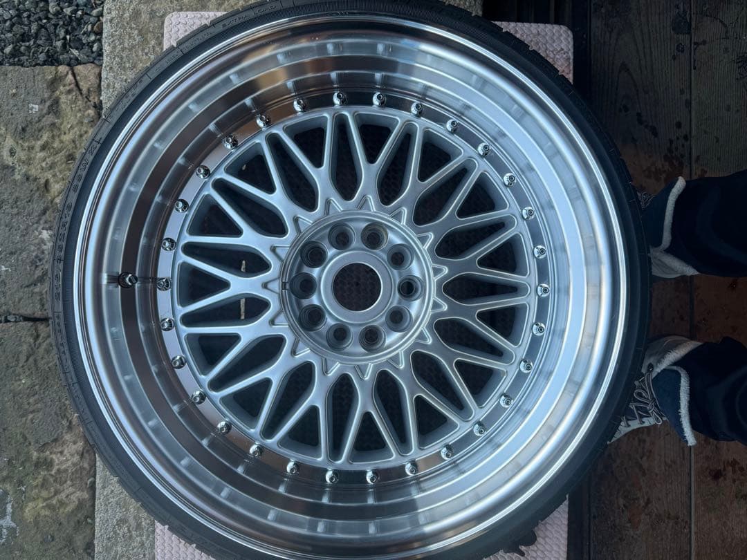 値下げ交渉あり！SUPER-RS風　19インチ9.5J +35