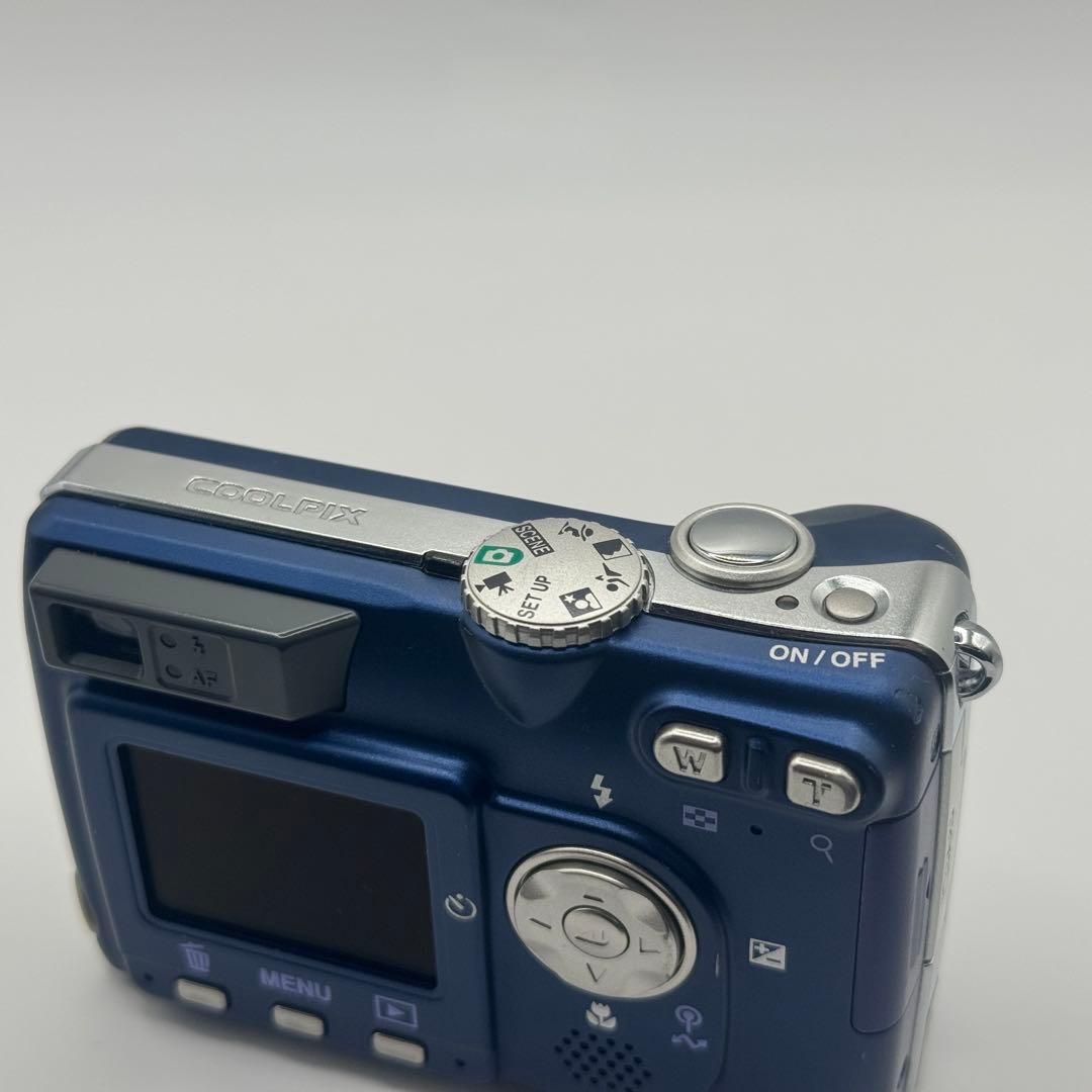 ★美品★ Nikon COOLPIX 5200 ブルー コンデジ ニコン 箱付