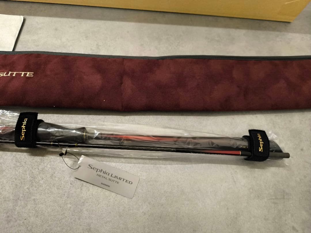 【新品未使用】25 セフィアリミテッド メタルスッテ F-B65ML-S