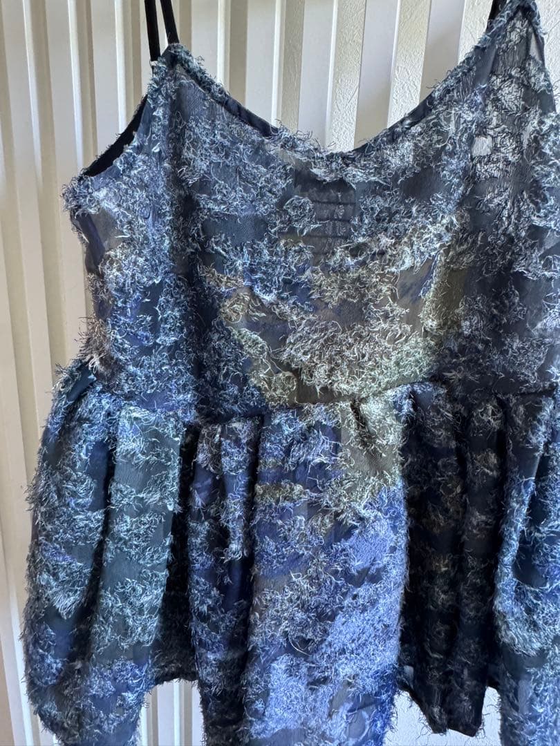 【限定値下げ】MEDI RACHEL FLUFFY ART CAMISOLE