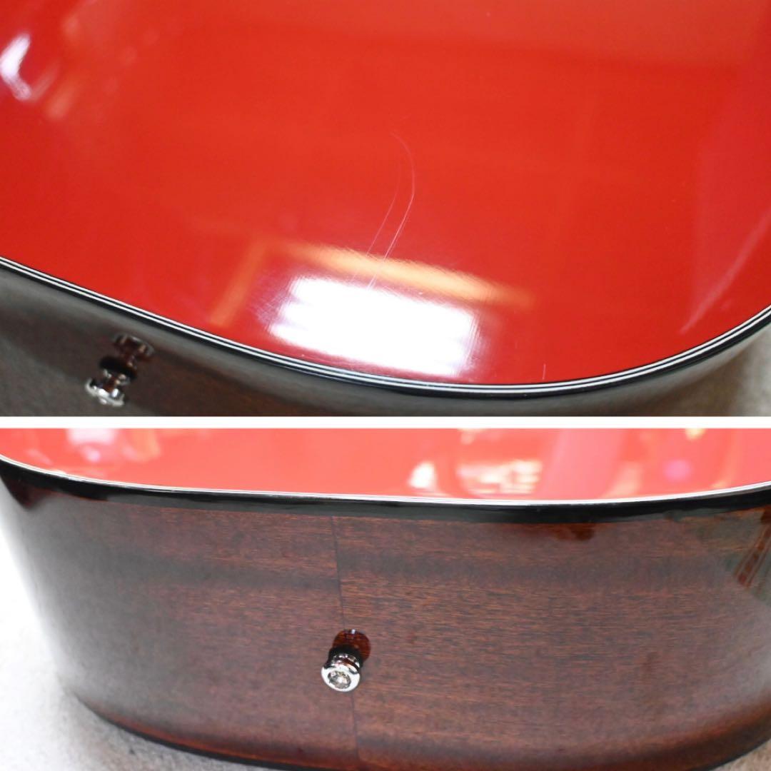 【整備・清掃・弦交換済】Fender FSR CD-60 CHY フェンダー 赤