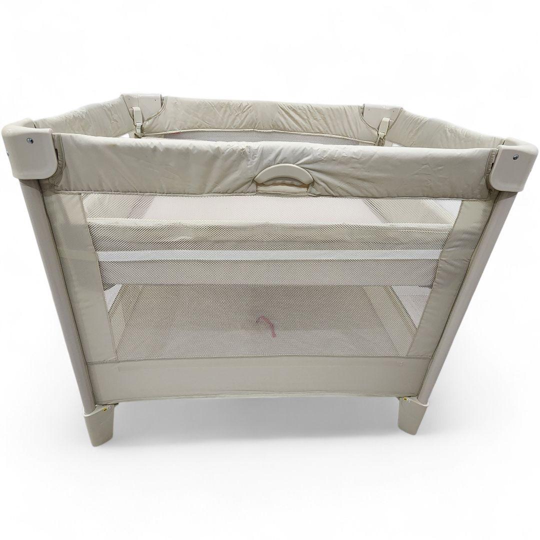 【美品】Aprica アップリカ ベビーベッド ココネルエアー ミルクホワイト