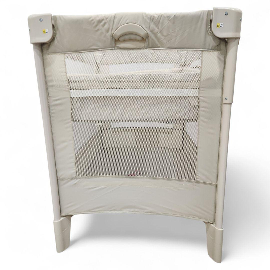 【美品】Aprica アップリカ ベビーベッド ココネルエアー ミルクホワイト