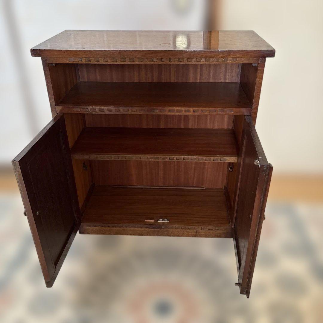 チーク材 イギリス　1960年代　ヴィンテージ　収納キャビネット