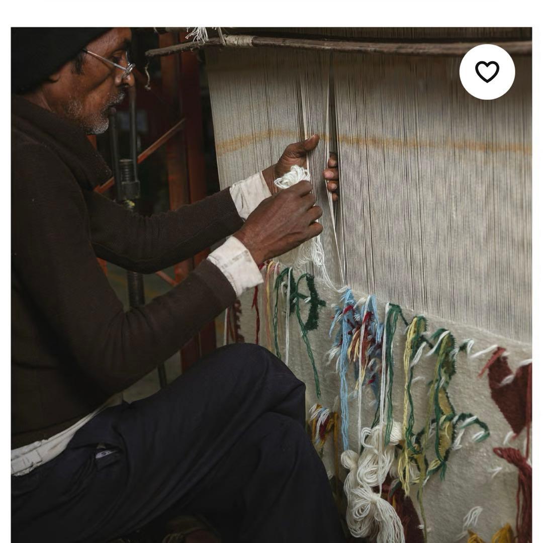 【新品未使用】IKEA ラグNICKGRÄS ニックグレース手織り200✖️300